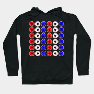 Patriotic Donuts (Vertical) Hoodie